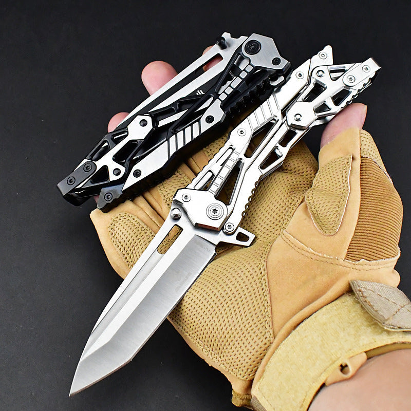 Mechanical Armor Magic Folding Knife - Tophatter Daily Deals