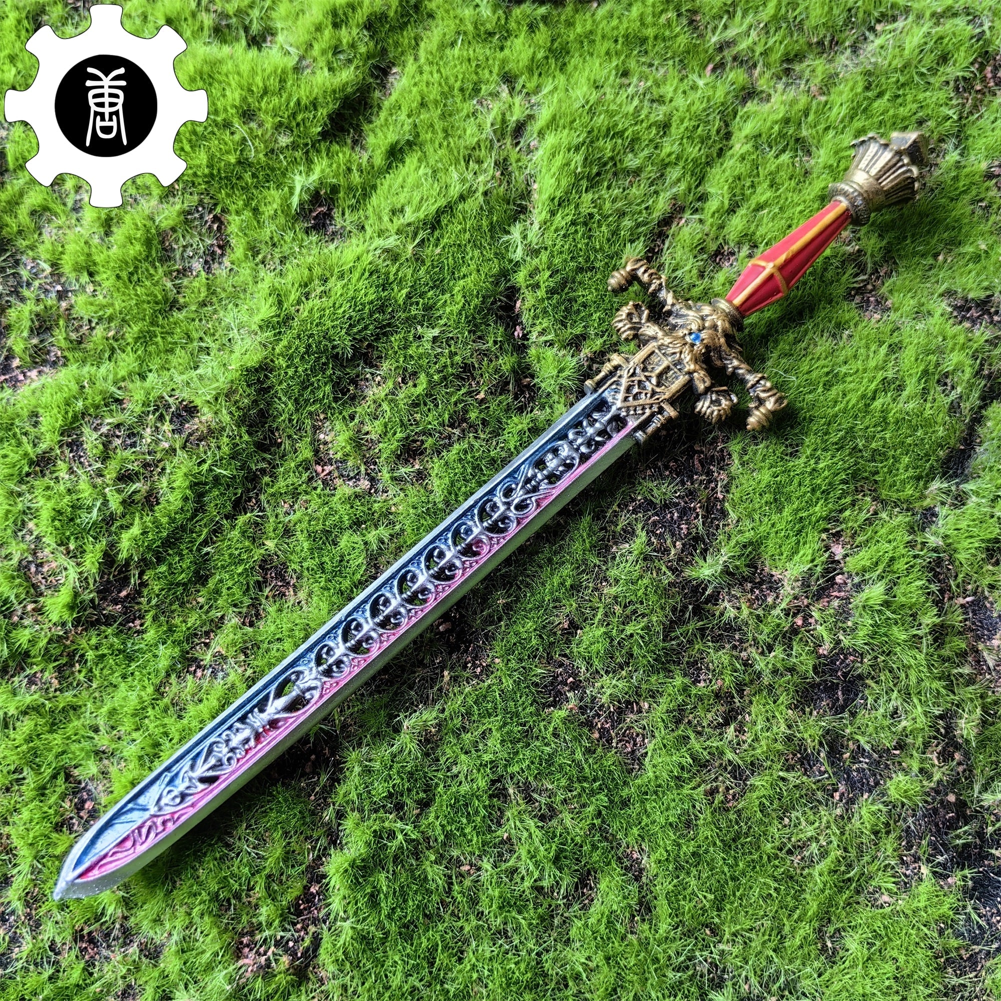 3D Printed 1: 6 Scale Sword Of Night And Flame - Tophatter Daily Deals