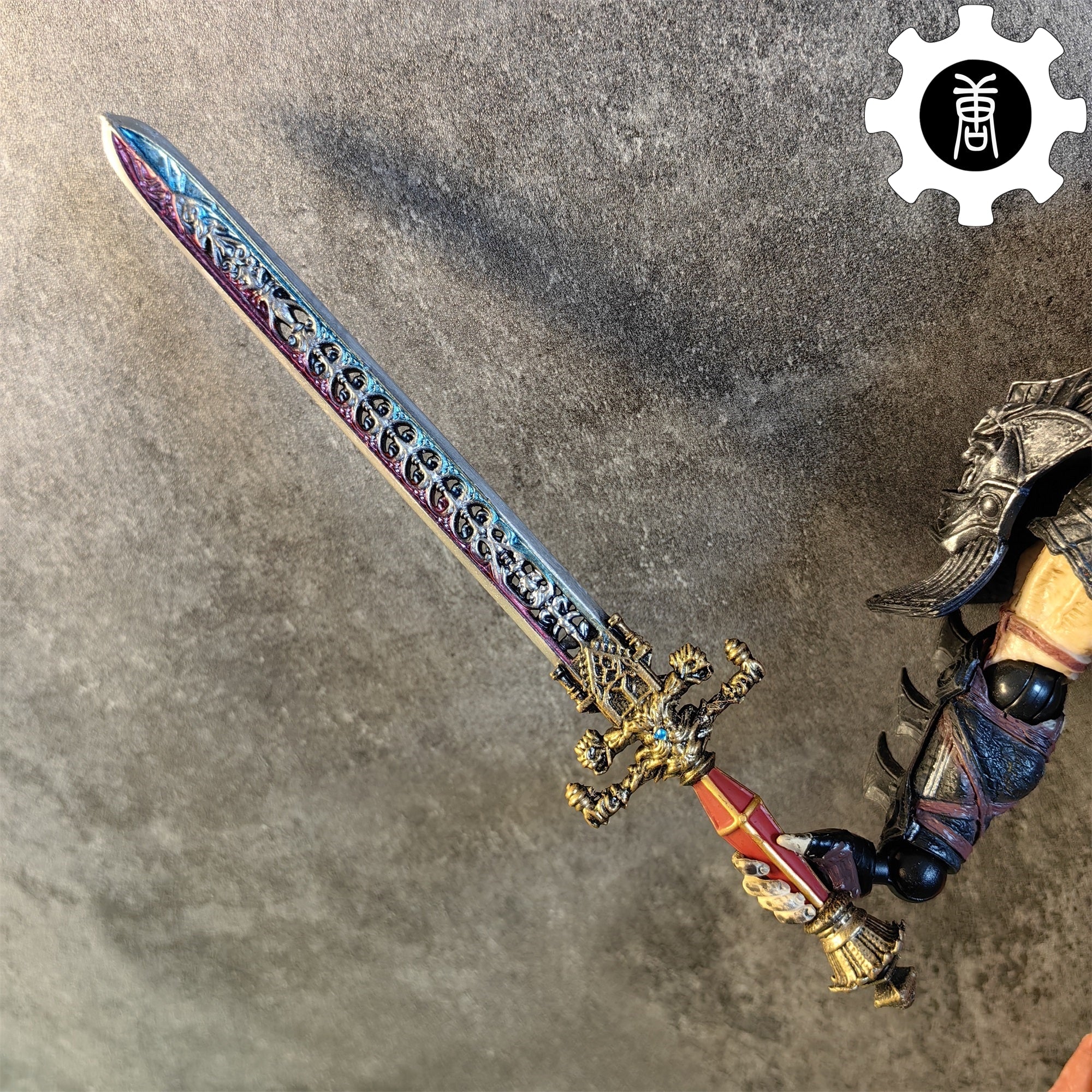 3D Printed 1: 6 Scale Sword Of Night And Flame - Tophatter Daily Deals