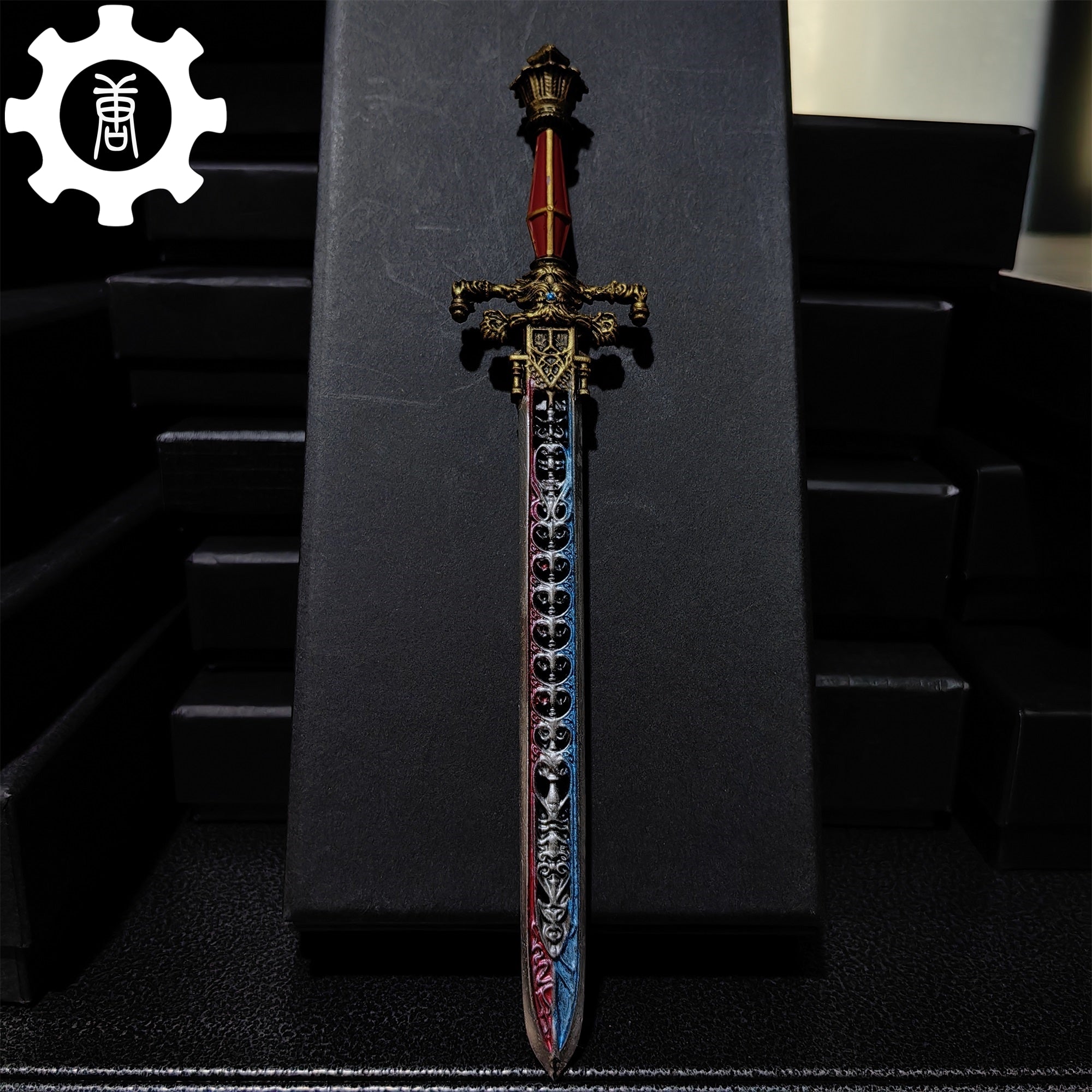 3D Printed 1: 6 Scale Sword Of Night And Flame - Tophatter Daily Deals