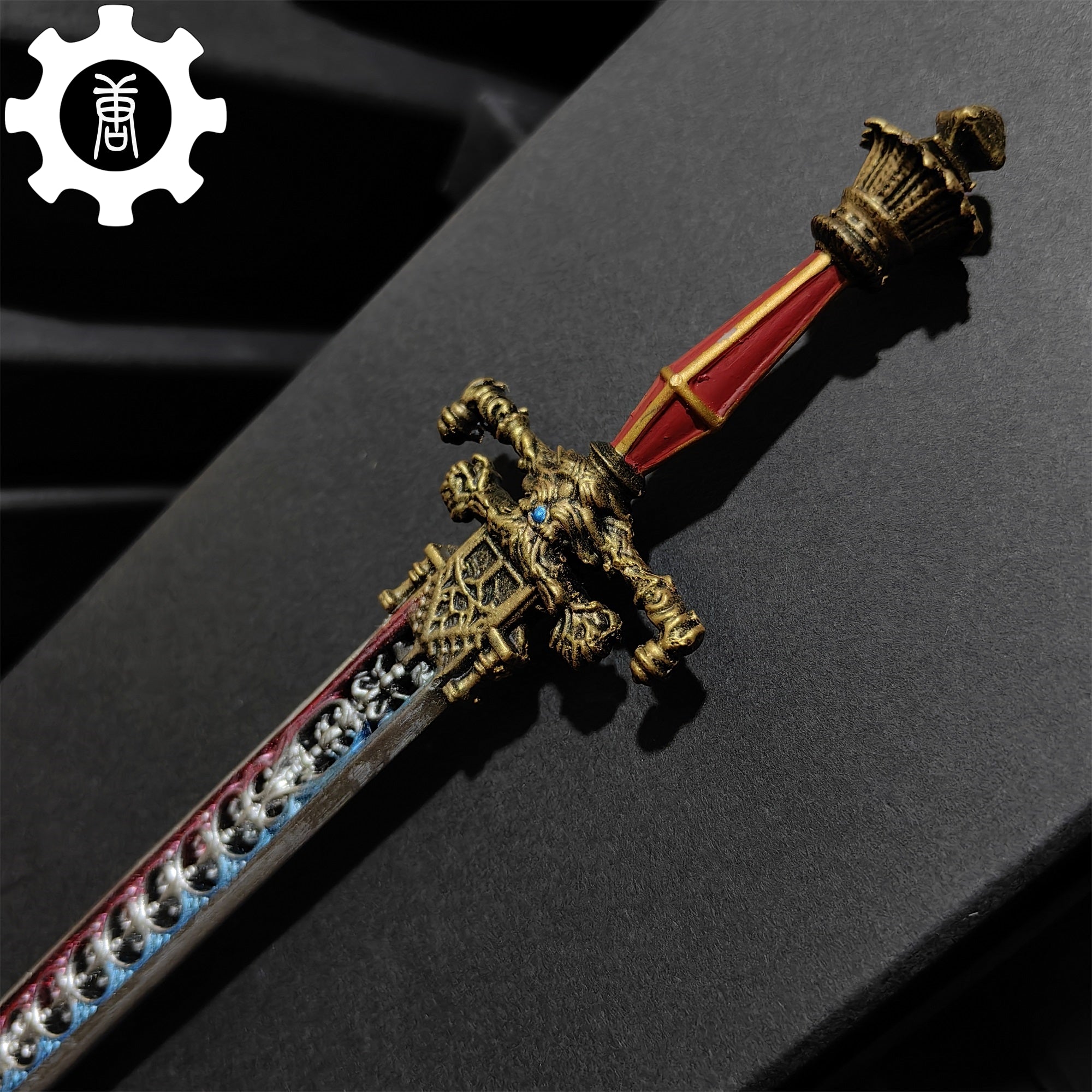 3D Printed 1: 6 Scale Sword Of Night And Flame - Tophatter Daily Deals