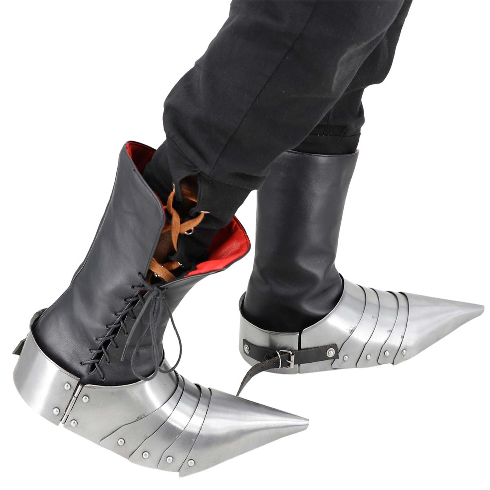 Medieval Armored Sabatons Medieval armor - Tophatter Daily Deals