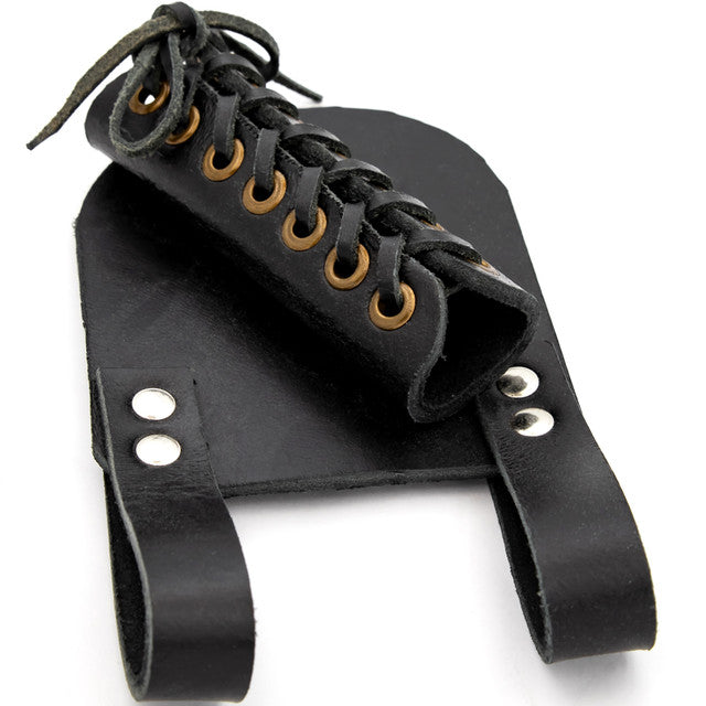 Medieval Pen Dragon Leather Sword Frog Black historical period - Tophatter Daily Deals