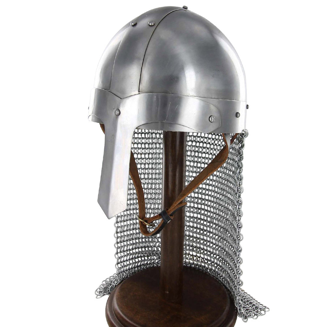 Medieval Saxon Nasal Helmet historical period - Tophatter Daily Deals