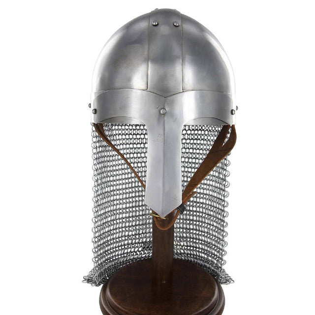 Medieval Saxon Nasal Helmet historical period - Tophatter Daily Deals