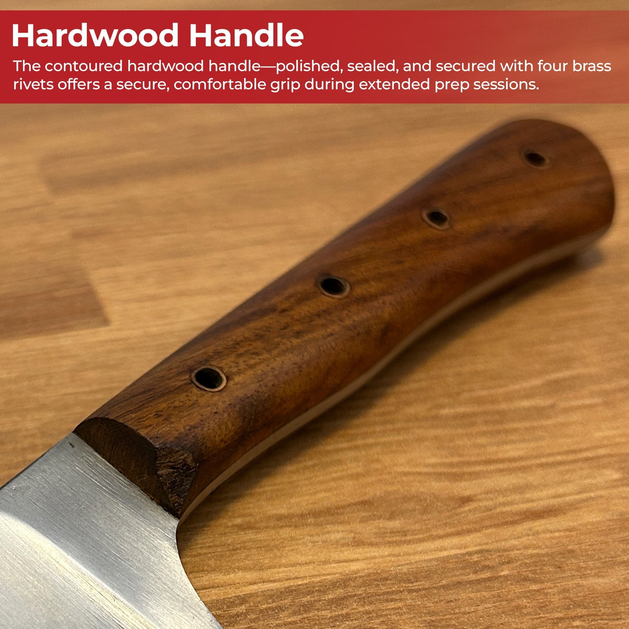 Medieval Smoke Kitchen Cartouche Full Tang Knife Kitchen Knife - Tophatter Daily Deals