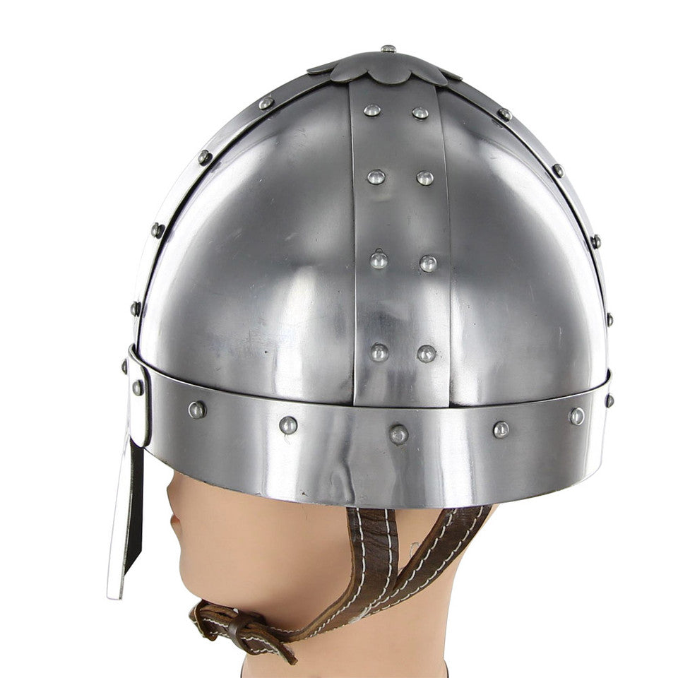 Medieval Spangenhelm Combat Helmet Medieval armor - Tophatter Daily Deals