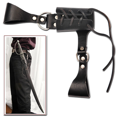 Medieval Leather Sword Frog - TOPHATTER'S ARMORY DEALS Collectible Weapons - Tophatter Daily Deals