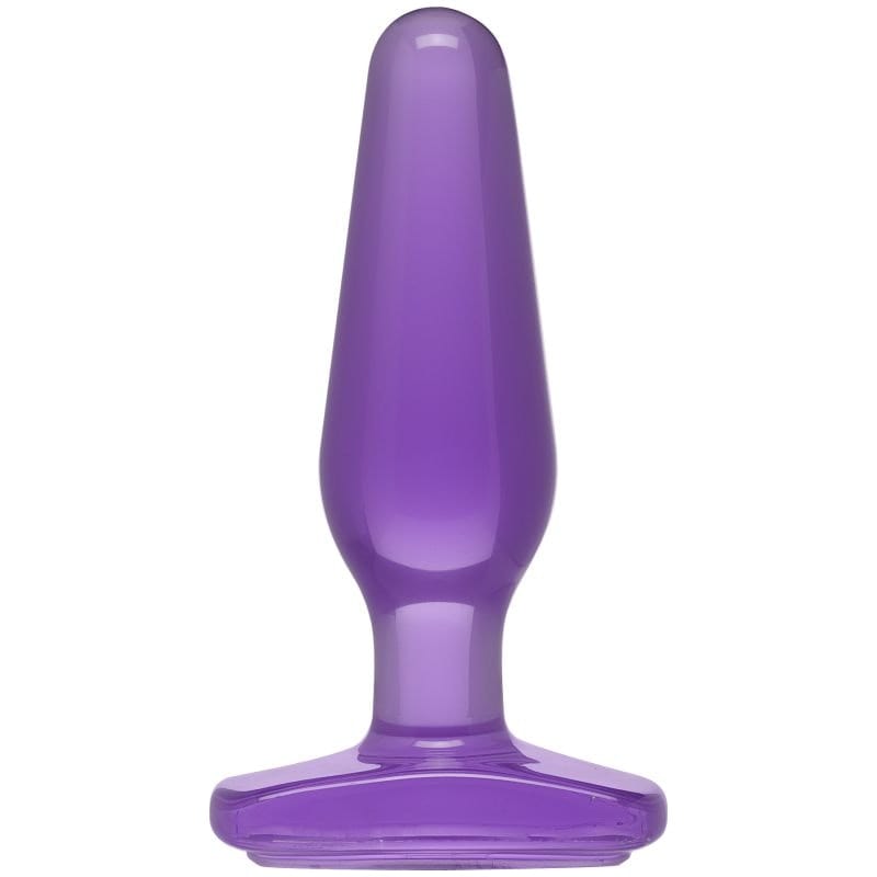 Medium Butt Plug Purple 5 Inch Crystal Jellies Toy > Anal Range > Butt Plugs - Tophatter Daily Deals