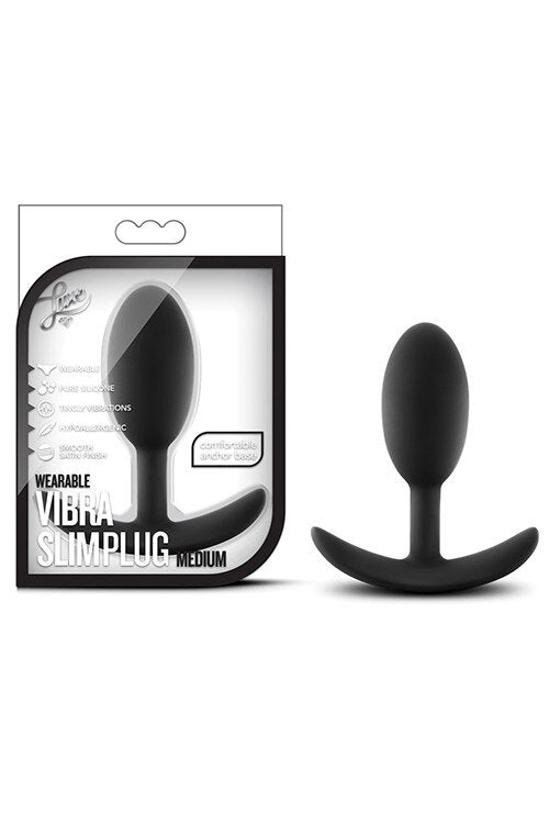 Luxe Wearable Vibra Slim Plug Anal Plugs - Tophatter Daily Deals
