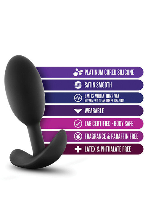 Luxe Wearable Vibra Slim Plug Anal Plugs - Tophatter Daily Deals