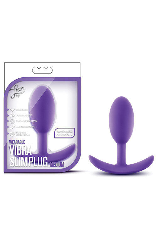 Luxe Wearable Vibra Slim Plug Anal Plugs - Tophatter Daily Deals