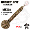 Monkey Fist Self Defense Survival Keychain Paracord - Assorted Colors Green Camo - Mega SD-KeyChain - Tophatter Daily Deals