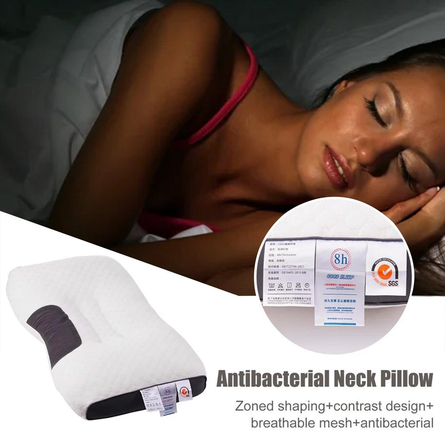 Cervical Memory Foam Pillow - Foam-pillow For Neck And Shoulder Pain Ergonomic Orthopedic Personal Care - Tophatter Daily Deals