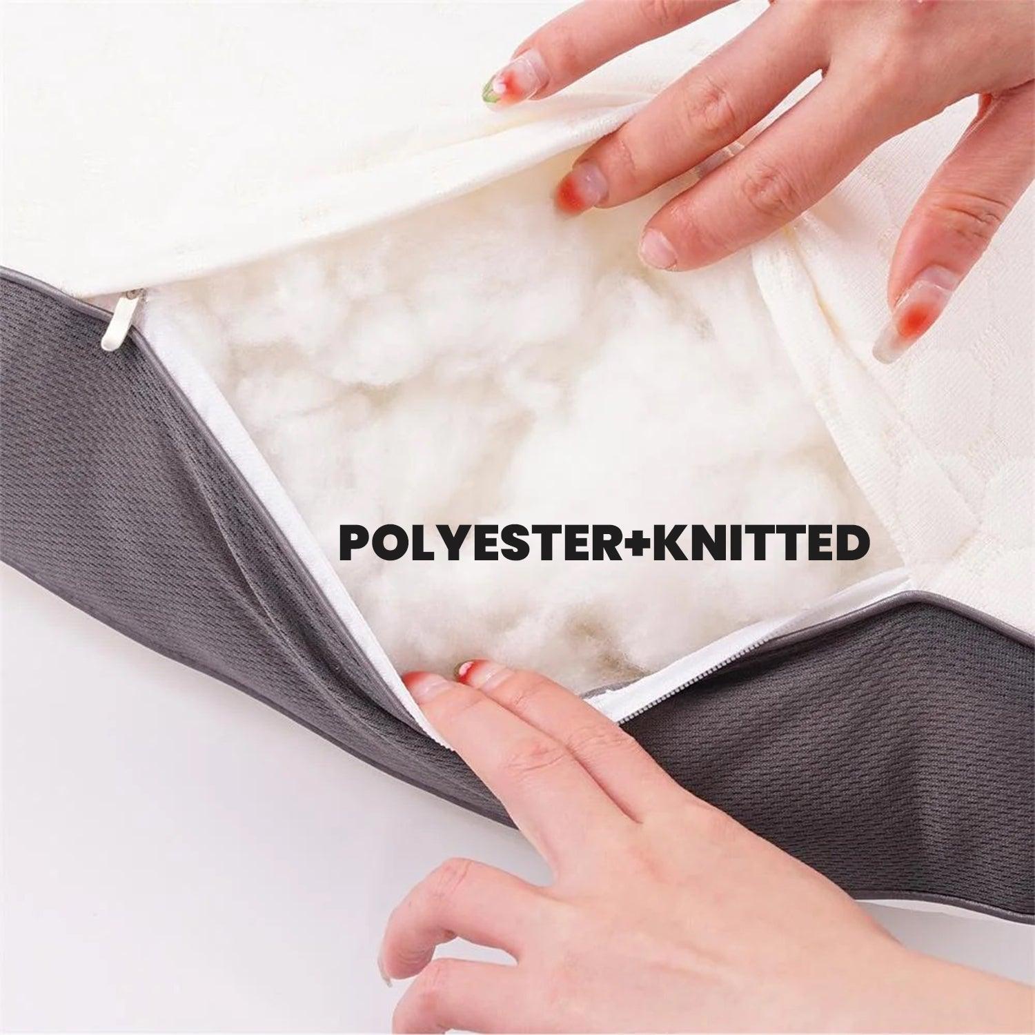 Cervical Memory Foam Pillow - Foam-pillow For Neck And Shoulder Pain Ergonomic Orthopedic Personal Care - Tophatter Daily Deals