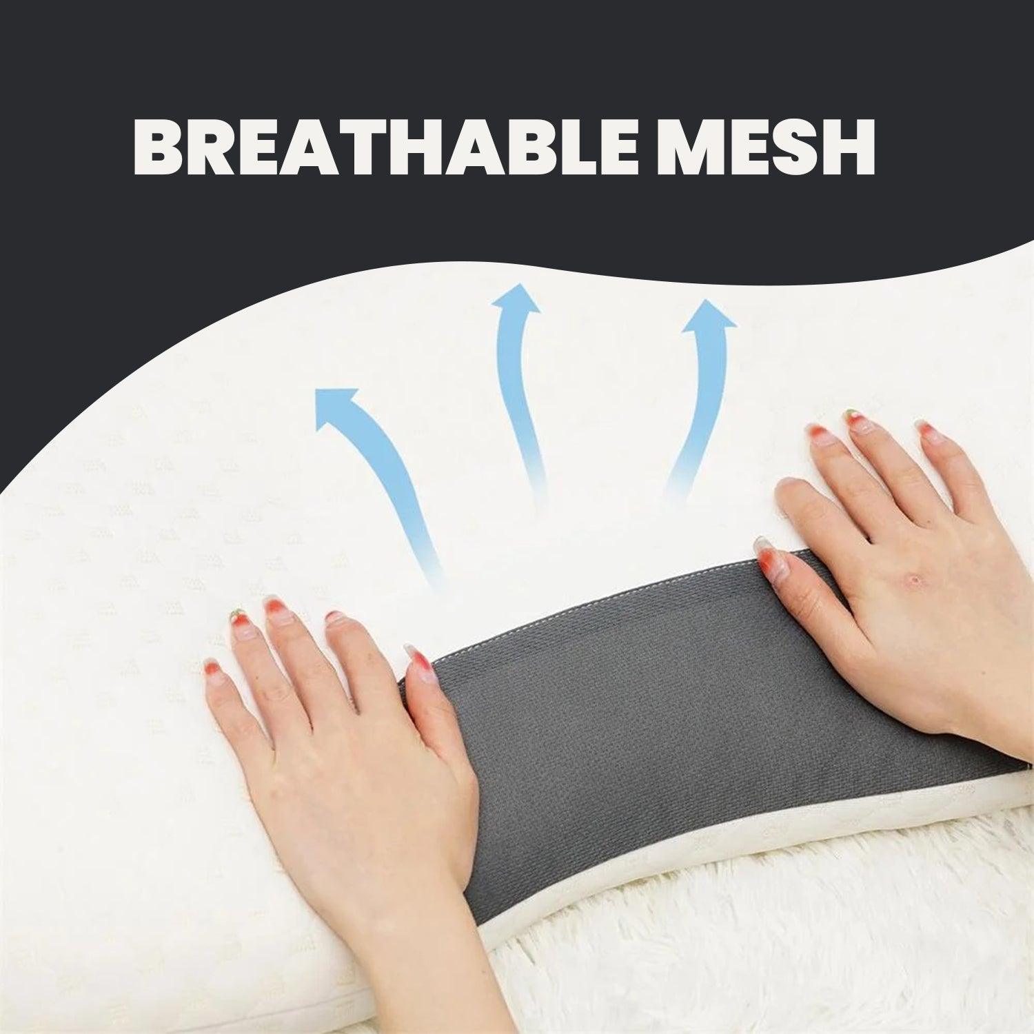 Cervical Memory Foam Pillow - Foam-pillow For Neck And Shoulder Pain Ergonomic Orthopedic Personal Care - Tophatter Daily Deals