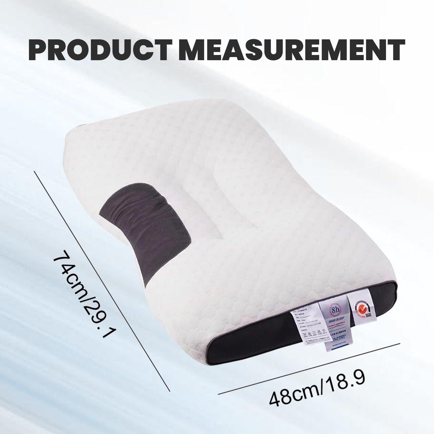 Cervical Memory Foam Pillow - Foam-pillow For Neck And Shoulder Pain Ergonomic Orthopedic Personal Care - Tophatter Daily Deals