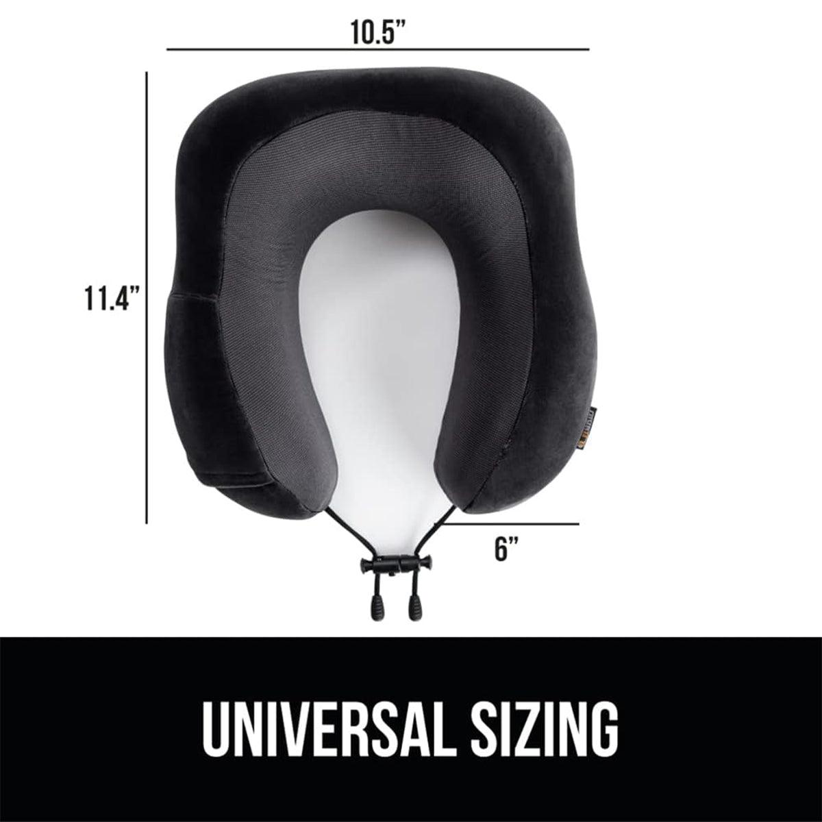 Neck Pillow for Travel - Memory Foam U Shaped Travel Pillow Neck Support Soft Head Rest Car Plane Health Care - Tophatter Daily Deals