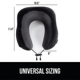Neck Pillow for Travel - Memory Foam U Shaped Travel Pillow Neck Support Soft Head Rest Car Plane Health Care - Tophatter Daily Deals