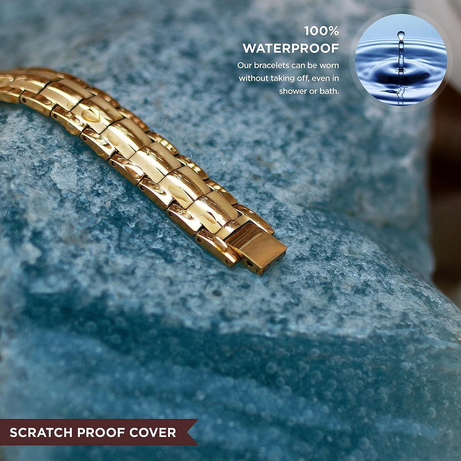 Arthritis Bracelet Mens - Magnetic Bracelet Therapy Weight Loss Pain Relief Bracelet Personal Care - Tophatter Daily Deals