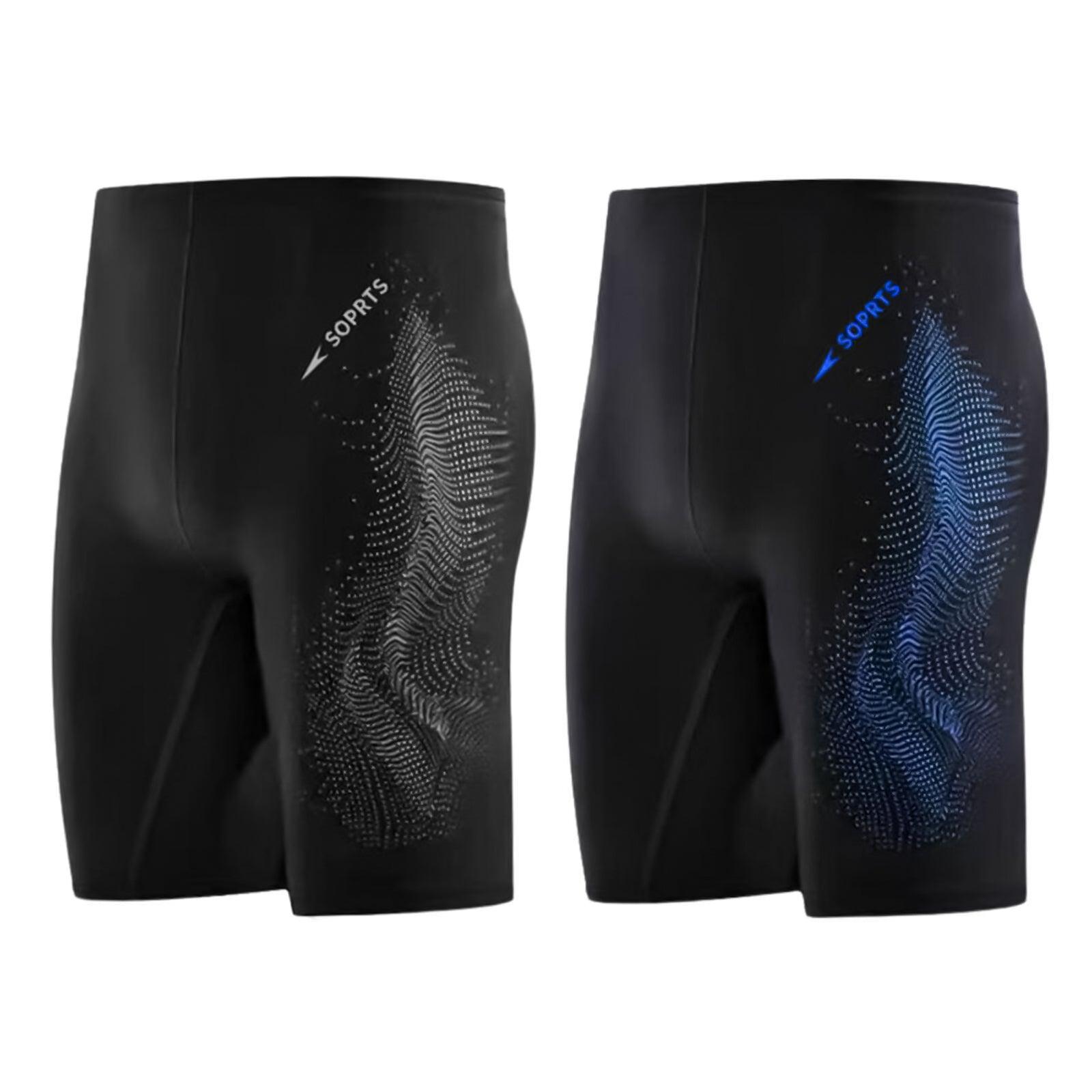 Swimming Jammers for Men - Racing and Training Swimsuit Men's Swimwear Swim Trunks Durable Swimwear Swimming - Tophatter Daily Deals