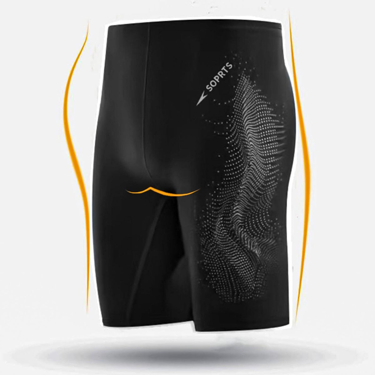 Swimming Jammers for Men - Racing and Training Swimsuit Men's Swimwear Swim Trunks Durable Swimwear Swimming - Tophatter Daily Deals