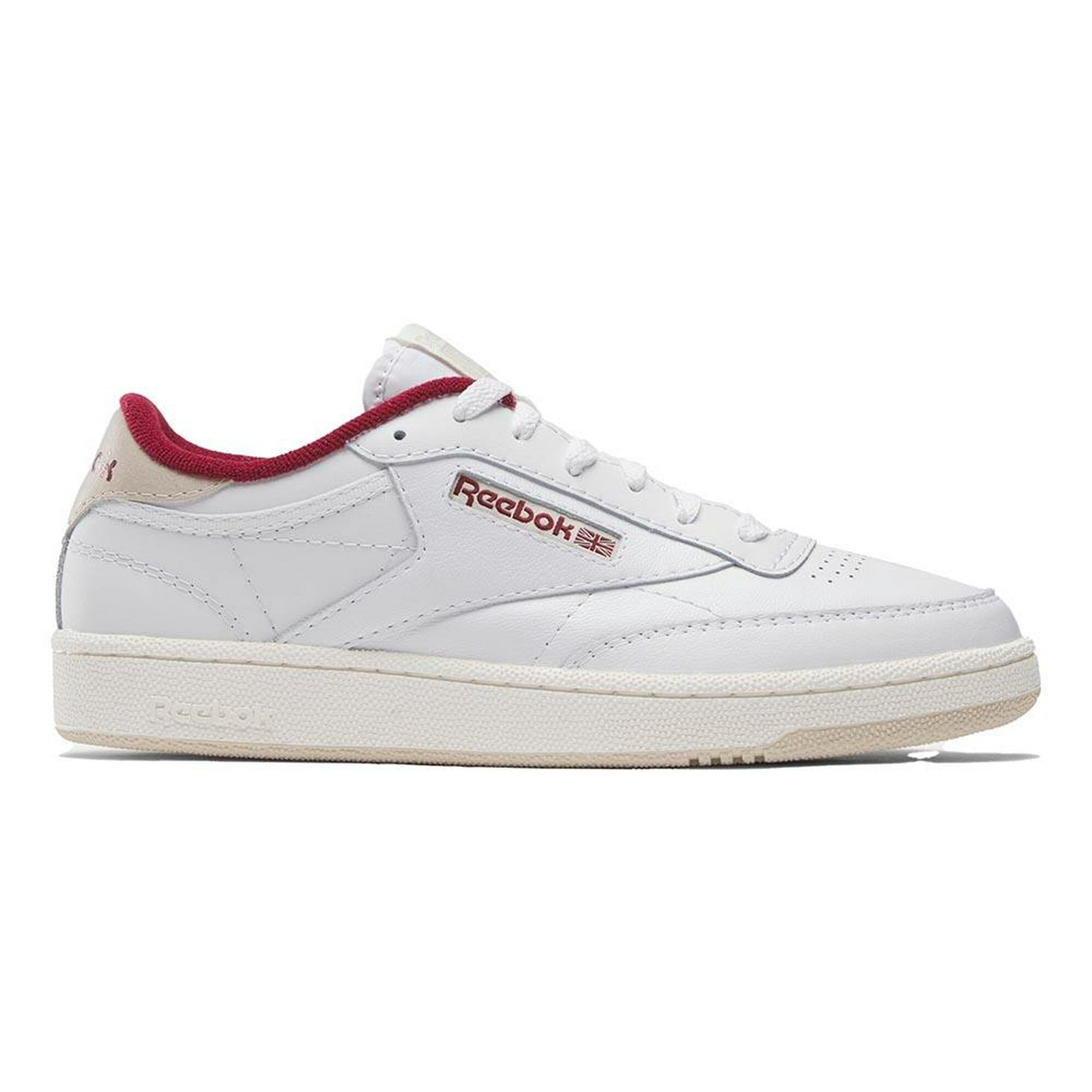 Reebok Men's Club C 85 Shoes Ftwwht Stucco Clamar Footwear - Tophatter Daily Deals