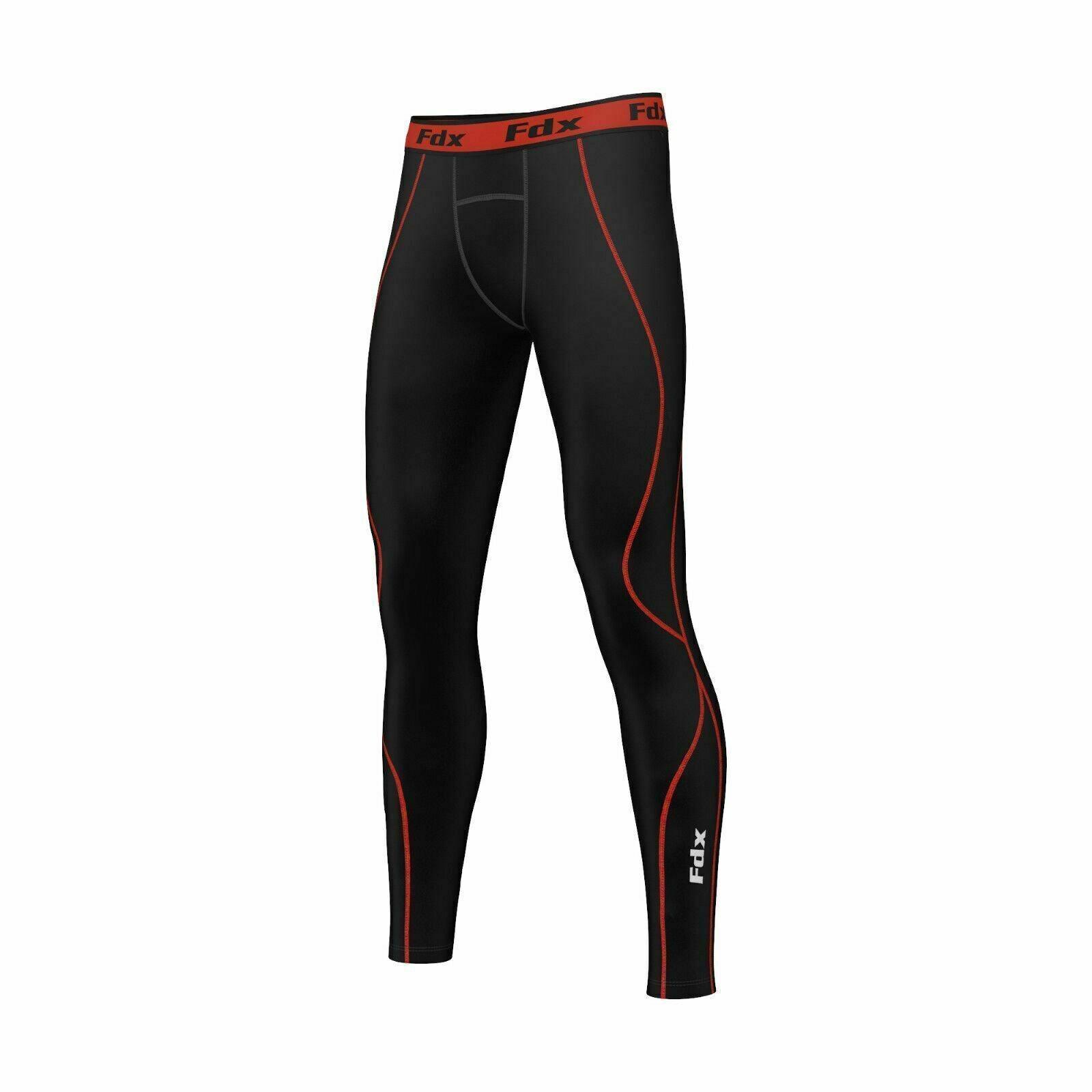 Sport Pants for Mens - Mens Body Armour Compression Base layer Tights Sports Leggin Under Gear trouser Red Sports & Outdoor - Tophatter Daily Deals
