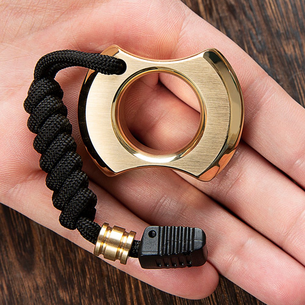 Mens Brass Rings Full Brass Brass Knuckles - Tophatter Daily Deals
