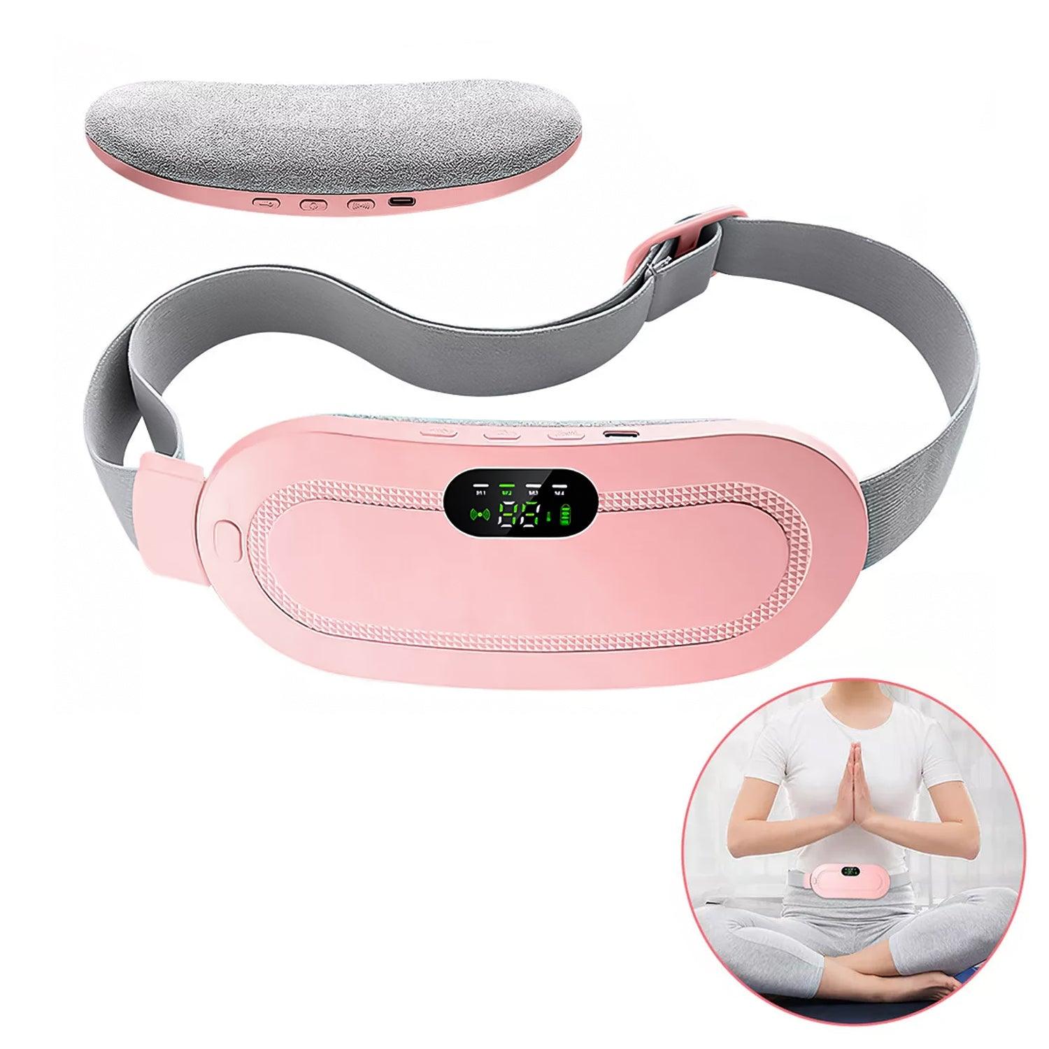 Menstrual Period Heating Pad - USB Electric Heating Menstrual Heat Pad Belt Woman Period Pain Relief Cramps Health Care - Tophatter Daily Deals