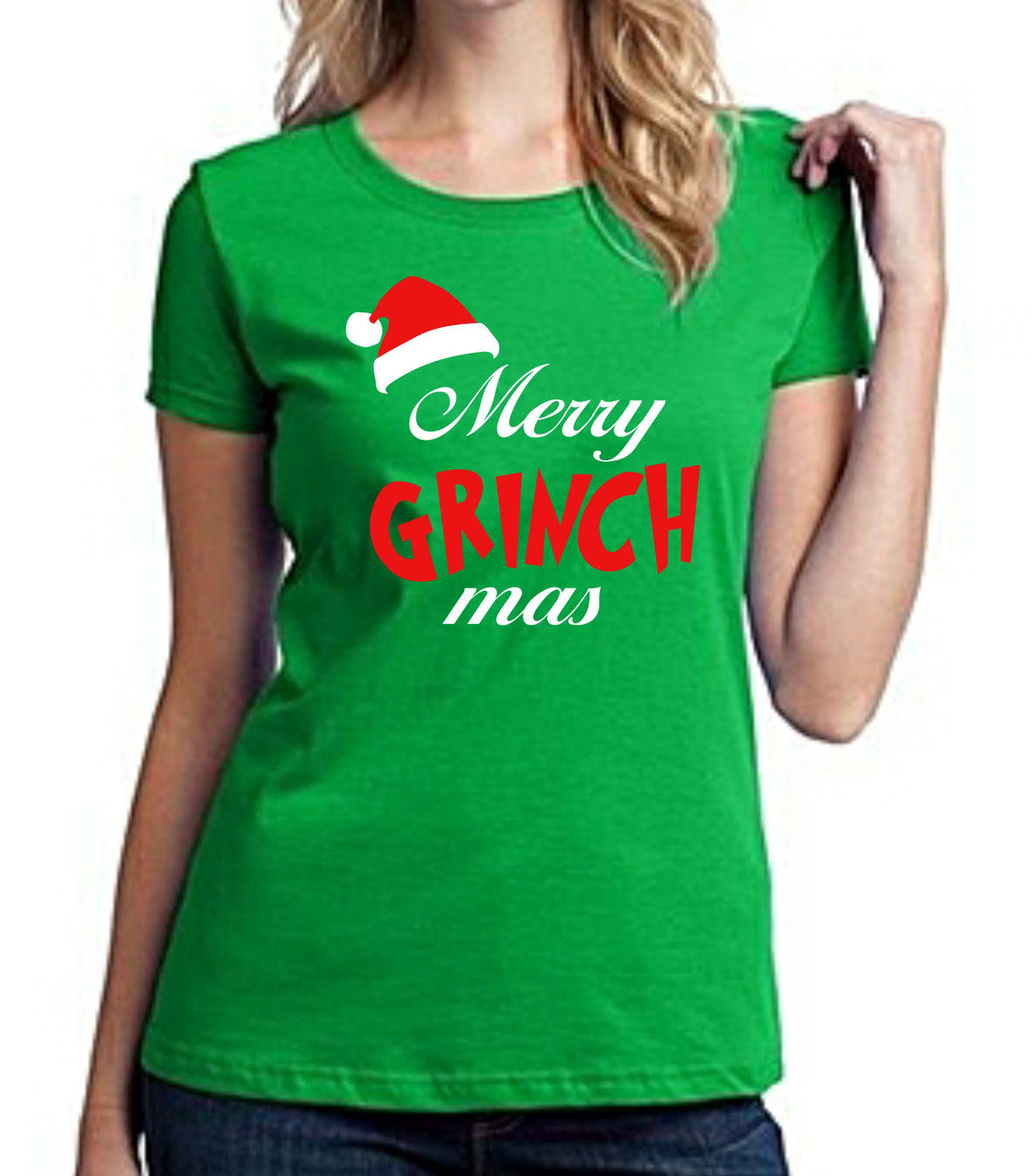 Merry Grinch-Mas T-Shirt - Tophatter Daily Deals