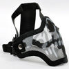 Metal Mesh Protective Mask SKULL Half Face Tactical Airsoft Military Face Mask - Tophatter Daily Deals