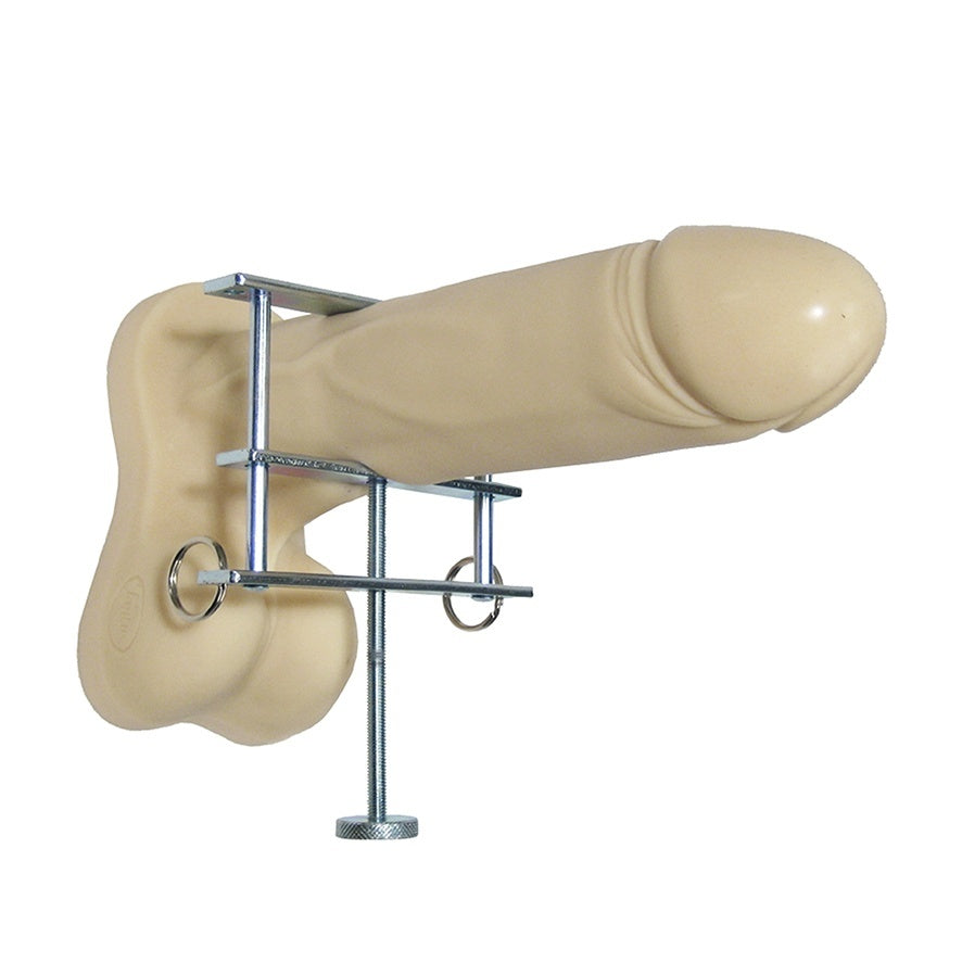 Metal Penis and Ball Crusher (Silver) – Metal CBT Device > Bondage Gear > Medical Instruments - Tophatter Daily Deals