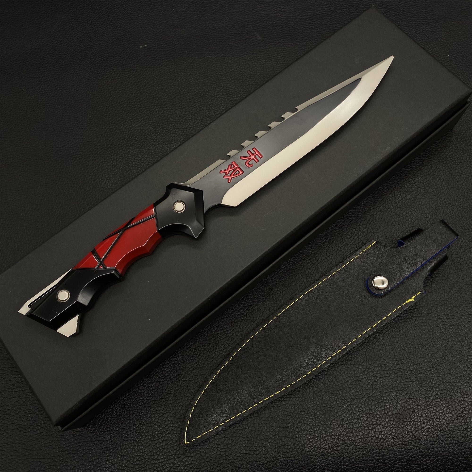 Metal Ego Knife Metal Melee Weapon Game Prop 3 Colors - Tophatter Daily Deals