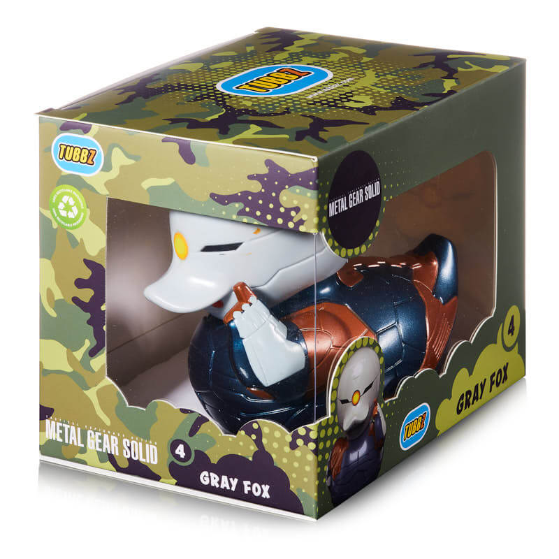 Metal Gear: Solid Gray Fox TUBBZ (Boxed Edition) TUBBZ Collectible Duck - Tophatter Daily Deals