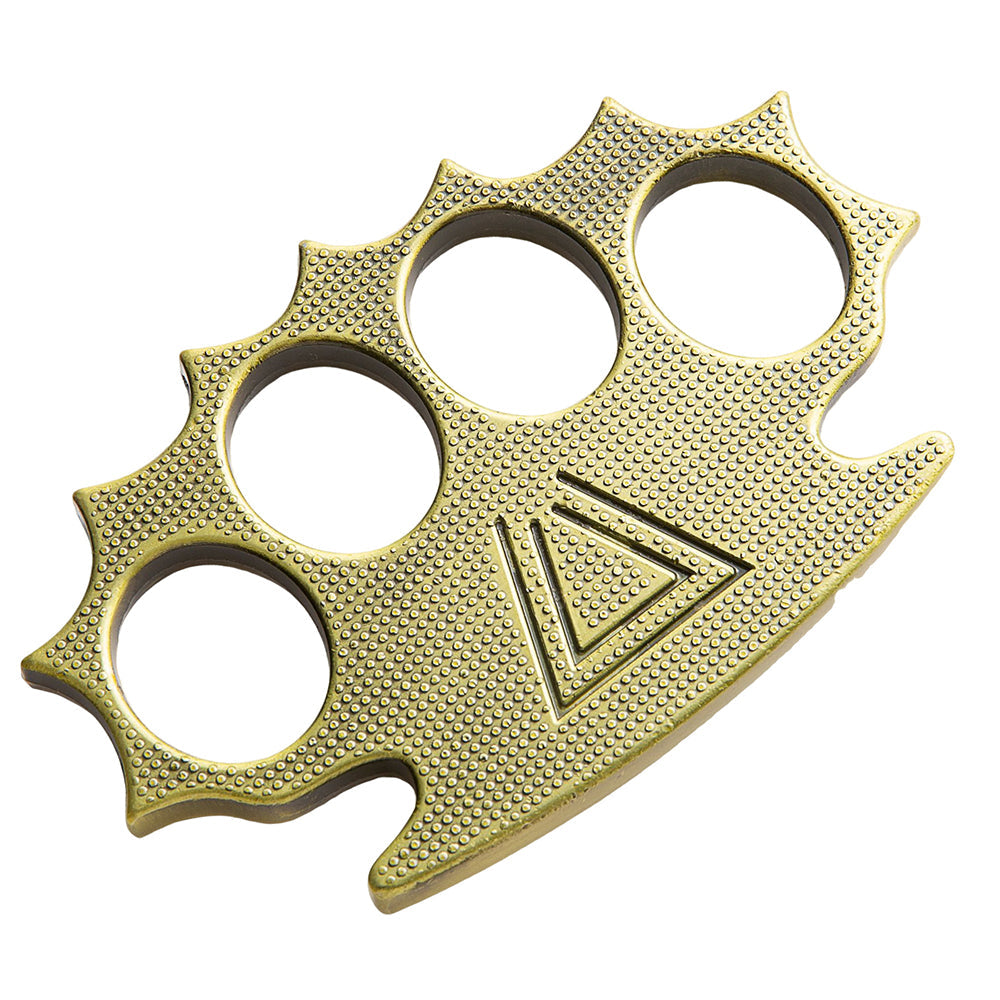 Arena Breakout Zinc Alloy Metal Knuckles Gold Brass Knuckles - Tophatter Daily Deals