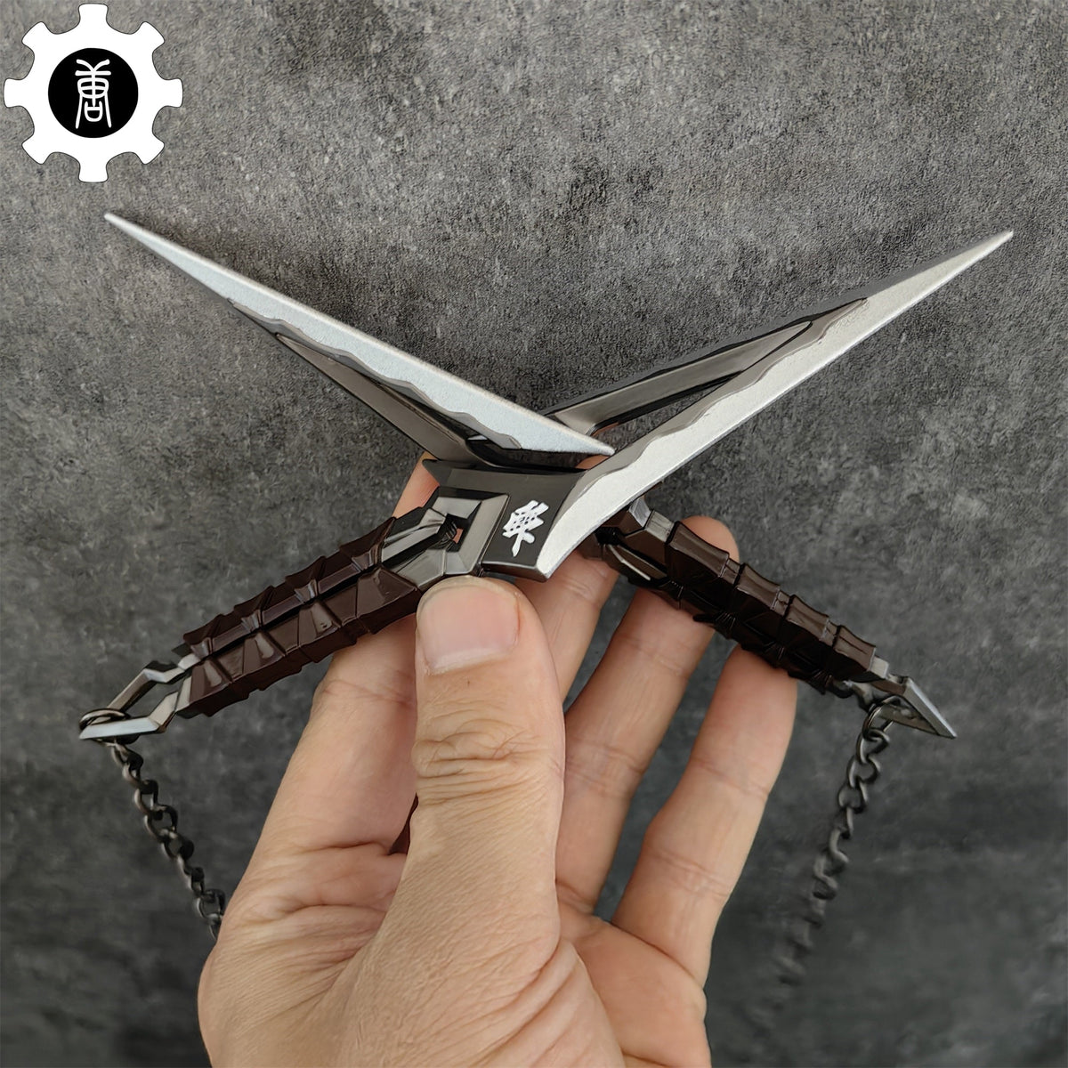 Metal Kuronami No Yaiba Melee Props A Pair USA Stock - Tophatter Daily Deals