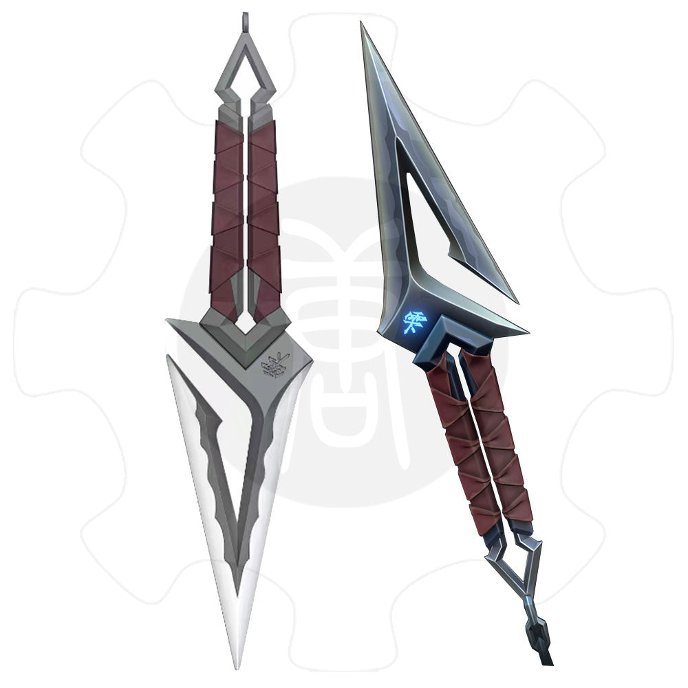 Metal Kuronami no Yaiba Life Size Kuronami Kunai Knife Most Accurate Replica weapon fan art - Tophatter Daily Deals