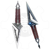 Metal Kuronami no Yaiba Life Size Kuronami Kunai Knife Most Accurate Replica weapon fan art - Tophatter Daily Deals