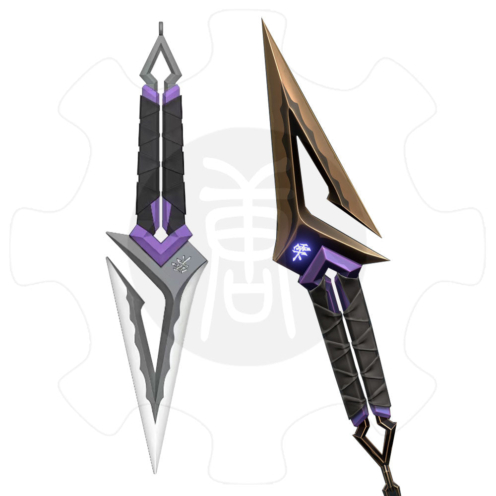 Metal Kuronami no Yaiba Life Size Kuronami Kunai Knife Most Accurate Replica weapon fan art - Tophatter Daily Deals