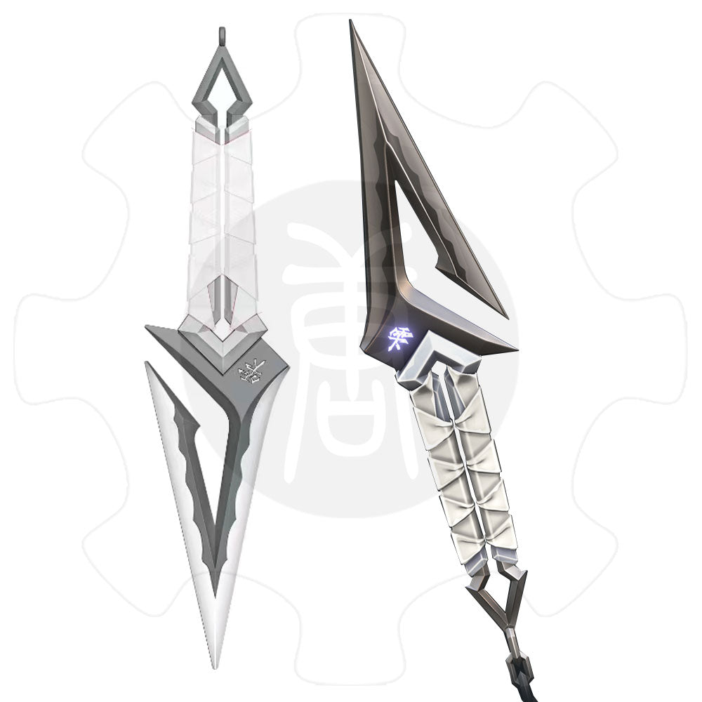 Metal Kuronami no Yaiba Life Size Kuronami Kunai Knife Most Accurate Replica weapon fan art - Tophatter Daily Deals