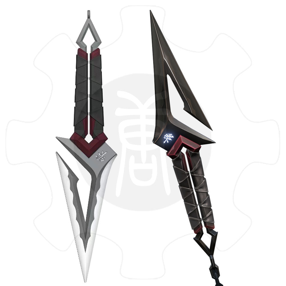 Metal Kuronami no Yaiba Life Size Kuronami Kunai Knife Most Accurate Replica weapon fan art - Tophatter Daily Deals