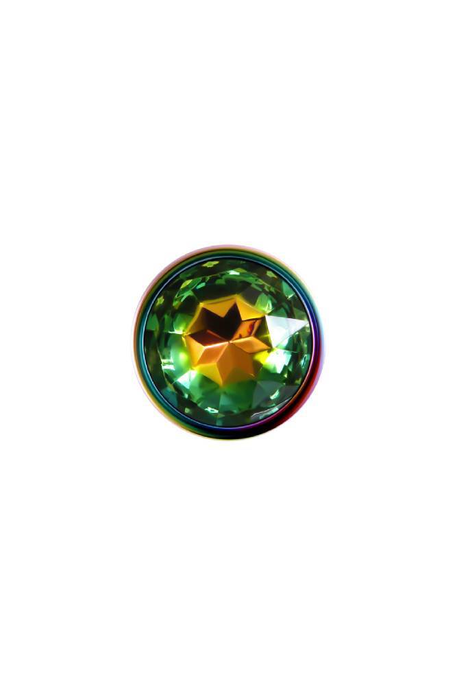 Evolved - Rainbow Metal Butt Plug - Small Sex Toy - Tophatter Daily Deals