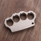 2025 New Black Wukong Full Stainless Steel Metal Knuckles Weapon Brass Knuckles - Tophatter Daily Deals