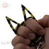 "Metal Cat" Self Defense Kitty Keychain Knuckles - Cheetah Print SD-KeyChain - Tophatter Daily Deals