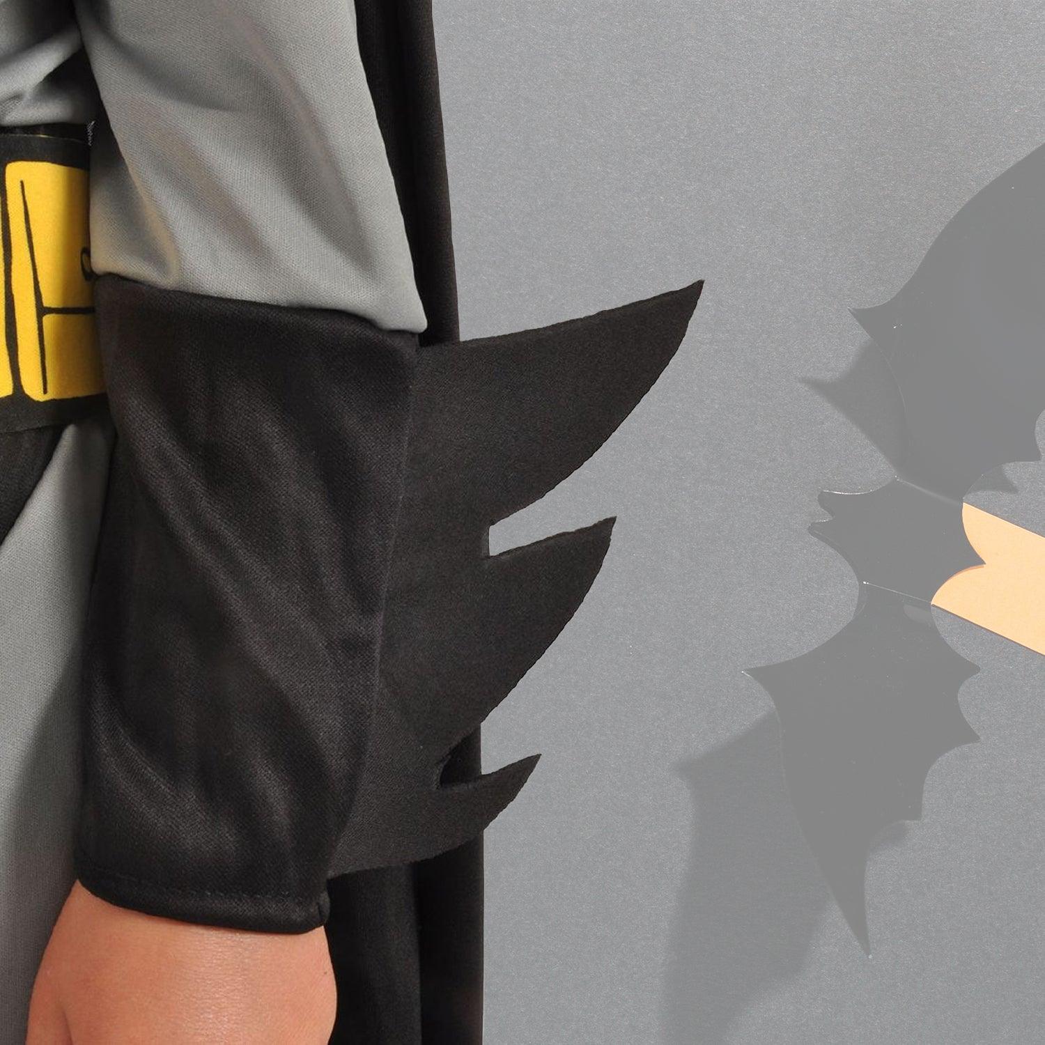 Batman Character Costume - Metallic Batman Superhero Suit Marvel Kids Boys Fancy Dress Costume Festive & Franchise - Tophatter Daily Deals