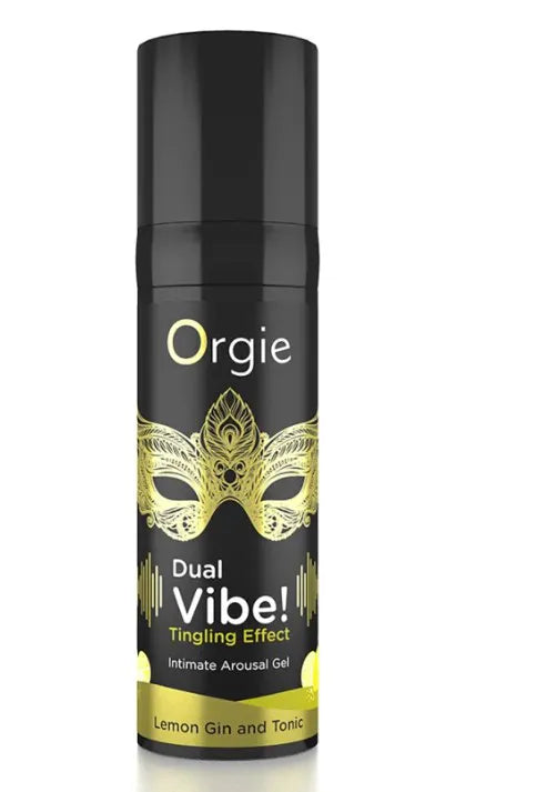 Dual Vibe Gin and Tonic Lemon Kissable Liquid – Intimate Gel 15ml > Lube > Oral Gels & Sprays - Tophatter Daily Deals