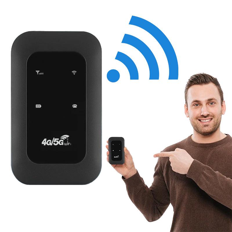 MiFi Device UK - Wireless 4G 5G LTE Mobile Hotspot Router Unlocked-WiFi Portable MiFi Broadband Apparel & Accessories - Tophatter Daily Deals