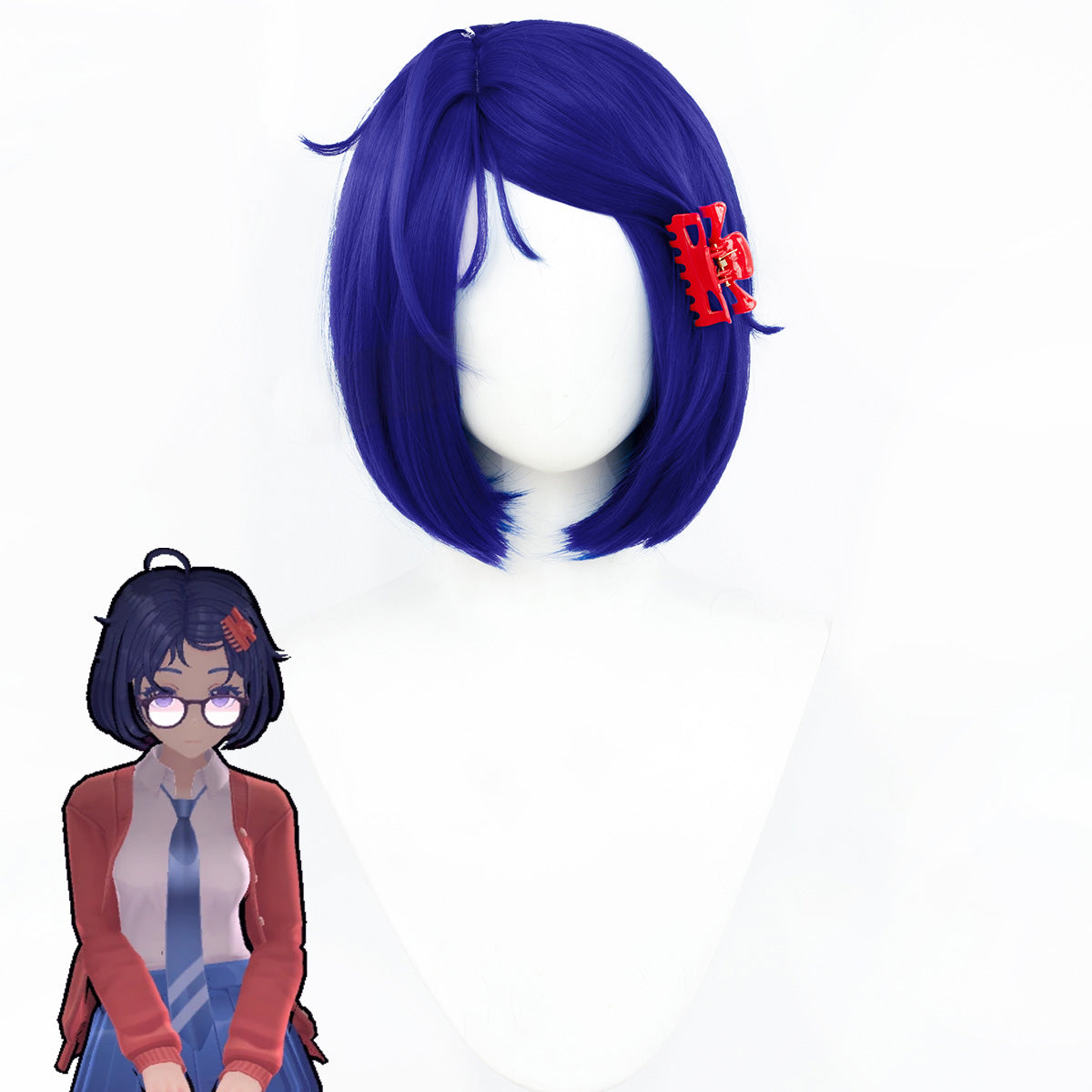 MiSide Mila Mita Blue Cosplay Wig Wig - Tophatter Daily Deals