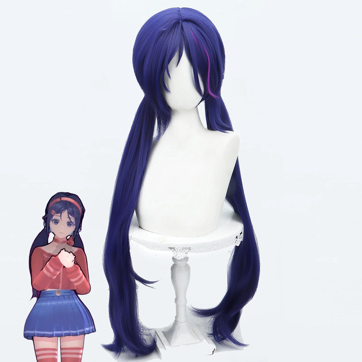 MiSide Mita Purple Cosplay Wig Wig - Tophatter Daily Deals
